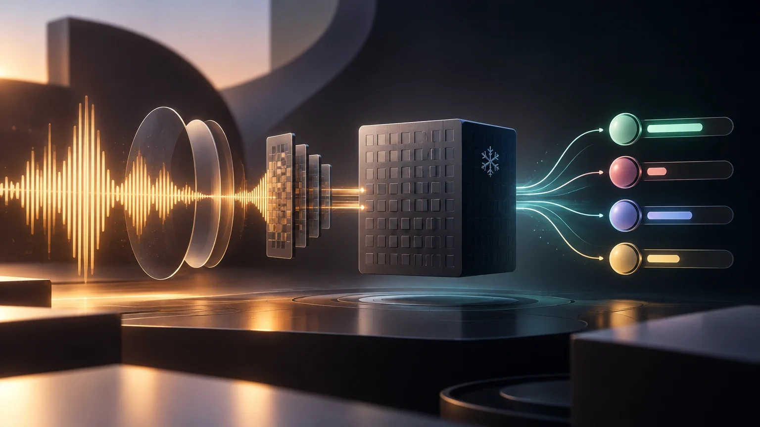 DuplexJev: decisiones de voz por lotes sin decodificación token a token