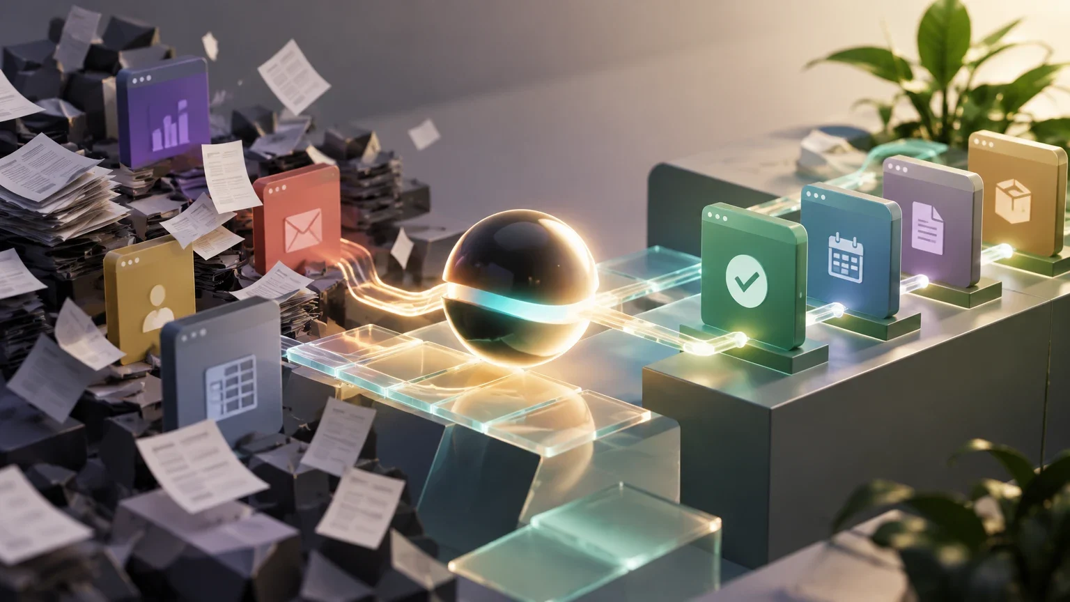 AutomationBench: qué demuestra un agente que deja un flujo empresarial en el estado correcto —y qué no