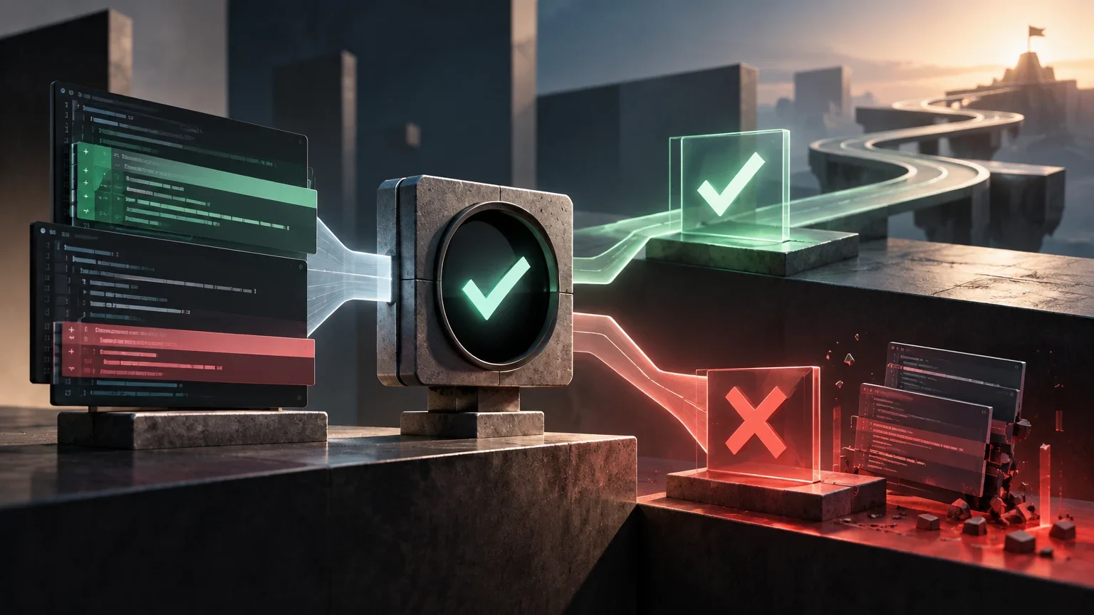 DeepSWE v1.1: qué mide un parche que supera su verificador y cuándo su pass@1 deja de demostrar que el agente resolvió la tarea